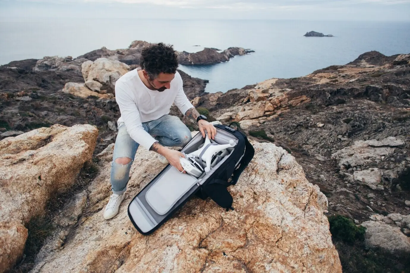 Abenteurer oder Entdecker in der Stadt